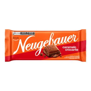 Barra de Chocolate Ao Leite Caramelo Crocante 80g - Neugebauer