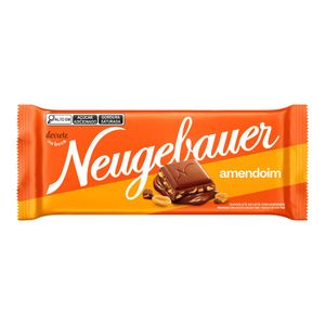 Barra de Chocolate Ao Leite com Amendoim 80g 2201001826 - Neugebauer