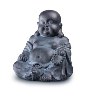 Buda Decorativo Hotei Poliresina Preto UD355 - Up Home