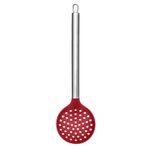 Escumadeira_Silicone_Cabo_Inox_Vermelha_Ref.UD070_Up_Home