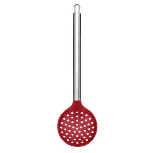 Escumadeira Silicone Cabo Inox Vermelha UD070 - Up Home