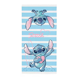 Toalha Banho Infantil Aveludada Stitch 70x140cm 1 Peça 6188601 - Lepper