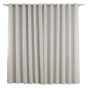 Cortina de Sala Gardenia Branco Areia 0001 400x260cm 17840 - BecaDecor