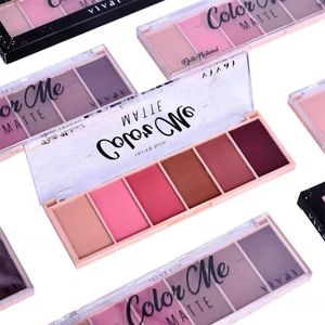 Estojo de Blush Color Me 6 Cores Efeito Natural Matte Sortido 200441 - Vivai