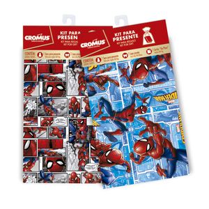 Kit Saquinho de Presente Spider Man Sortido 1 Unidade 50x70cm 11001780 - Cromus