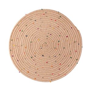 Lugar Americano Redondo Corda Bege 38cm CK5940 - Clink