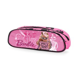 Estojo Escolar  Barbie Rosa Ref.EI39104BBRS Luxcel