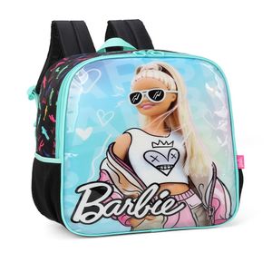 Mochila de Costas Infantil Barbie Verde IS39101BBVD - Luxcel