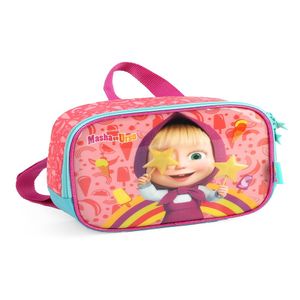 Lancheira Masha E Urso Salmao LA39083MUSL - Luxcel