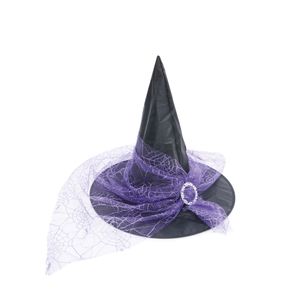 Chapéu Bruxa Cloe Poliéster Roxo 29004752 - Cromus