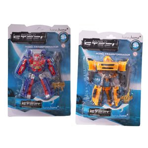 Robô Transformador World Steel Plástico Sortido LJM138 - honeyhome
