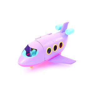 Mini Boneca + Avião Plástico LJM184 - honeyhome