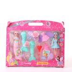Boneca_Sereia_Com_Cauda_+_2_Bonecas_Plástico_Sortidas_Ref.LJM172_honeyhome