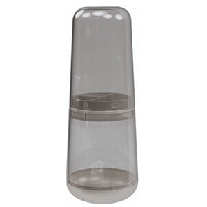 Porta Escova Blend Plástico 365ml 15610 - Plasútil