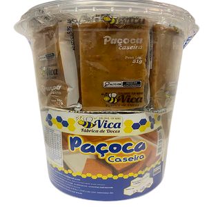 Pote de Paçoca Caseira 51g 1213 - Vica