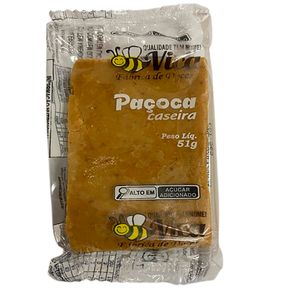 Doce Paçoca Caseira 51g 1 Unidade 1214 - Vica