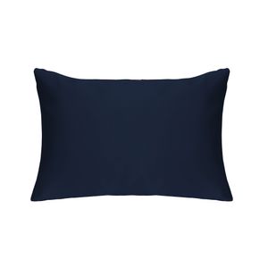 Fronha Lisa Doce Vida Azul Profundo  48x68cm 0010342AZP - Portallar
