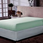 Lençol_Casal_Liso_Doce_Vida_Verde_Topazio_30cm_Peça_Ref.0020958VDT_Portallar