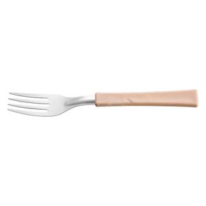 Garfo Mesa Inox Com Cabo Plástico Bege Travertino 18cm 8201021 - Martinazzo