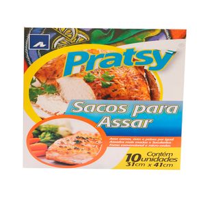 Saco Para Assar Com 10 Unidades 1076 - Pratsy