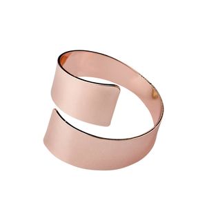 Kit 4 Anéis Guardanapo Roma Ferro Rose Gold AGDN006RG - Etilux