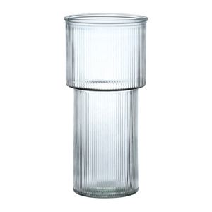 Vaso Nix Vidro Transparente 24cm VASO060 - Etilux