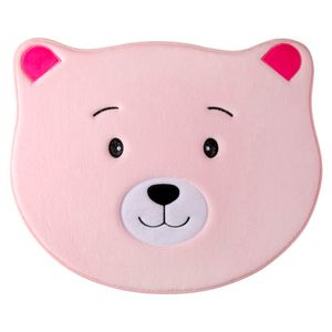 Tapete Infantil Ursinho Lã Esponja e Plástico Cores Sortidas 64x52cm CK5631 - Clink