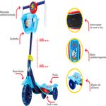 Patinete_Com_Cestinha_E_Led_Sonic_Metal_Azul_Claro_Ref.S006_BBR_Toys
