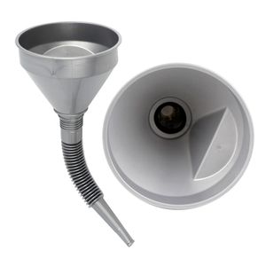 Funil Com Filtro Plástico Preto 14,5x37cm FGE001 - Importadora Cascavel