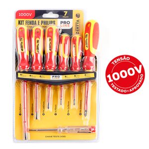Jogo de Chave de Fenda E Philips 7 Peças FCH011 - Importadora Cascavel