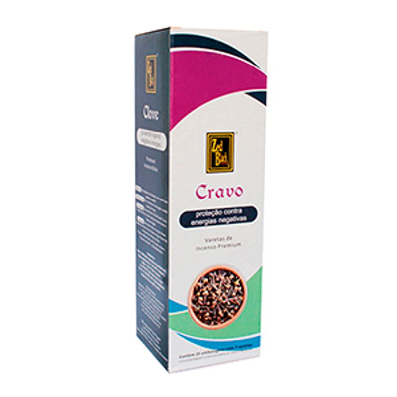 Incensos Zed Black Cravo 116 - Kashimir - lojasmel