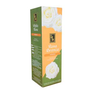 Incensos Zed Black Rosa Branca 150 - Kashimir
