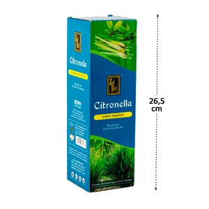 Incensos Zed Balck Citronela 112 - Kashimir