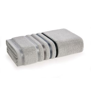 Toalha Banhão Lumina Cinza Mineral 86x150cm 3675093 - karsten