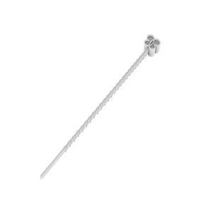 Lacre Borboleta Para Sacos de Alimentos Laprene Branco 12 Unidades 401017001 - Crippa