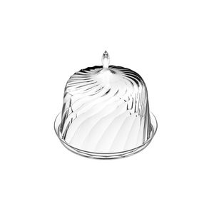 Boleira Cristal Poliestireno Transparente 30cm 403080002 - Crippa