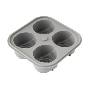 Forma Para 4 Gelos Formato Rosas Silicone 11,5x11,5x3,5cm LM1548 - honeyhome