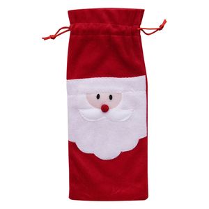 Saco Para Presente Bolsa Papai Noel Tecido Felpudo 31x13,5cm LM1573 - honeyhome