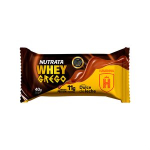 Barra de Cereal Whey Grego Doce de Leite 40g 0703000001 - Nutrata