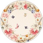 Sousplat_Tecido_Com_Base_Mdf_Floral_Com_Borboletas_35cm_Ref.CSW7626_Nsw