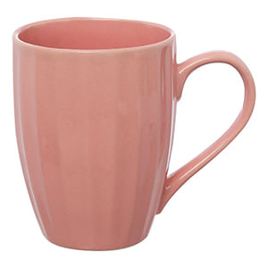 Caneca Bella Cerâmica Rosa 335ml CANC191RS - Hauskraft