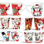 Caneca_de_Cerâmica_Natal_Faixa_Sortida_290ml_Ref.D66290_Terramada