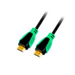 Cabo_Hdmi_2.1v_8k_Preto/verde_3m_Ref.HDMI8103_Brasforma