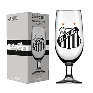 Taça Cerveja Floripa Santos Vidro 300 Ml 7732137 - Allmix