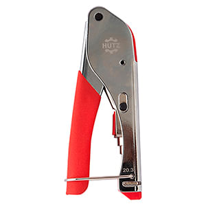 Alicate de Crimpar Aço Carbono Vermelho CB2775 - Hutz