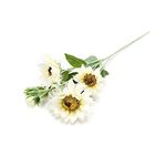 Flor_Galho_Girassol_Branco_Cx240_Ref.W113232W_Winmax