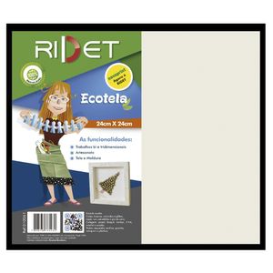Tela Com Moldura Ecotela 1 Unidade 24x24cm 10061 - Ridet