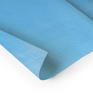 Papel Crepom Mais Azul Claro Rolo 48cm X 2 Metros 030013 - Ridet