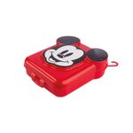 Sanduicheira_Mickey_3d_Plástico_Vermelha_Ref.14662_Plasútil