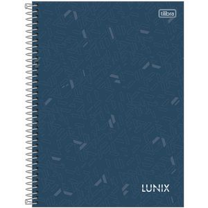 Caderno Universitário Espiral Lunix Sortido 20 Matérias 320 Folhas 340634 - tilibra